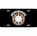 Info System Command Unit Crest License Plate