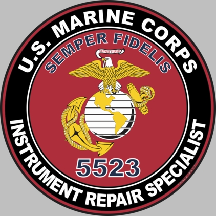 U.S.M.C. MOS 5523 Instrument Repair Specialist Decal