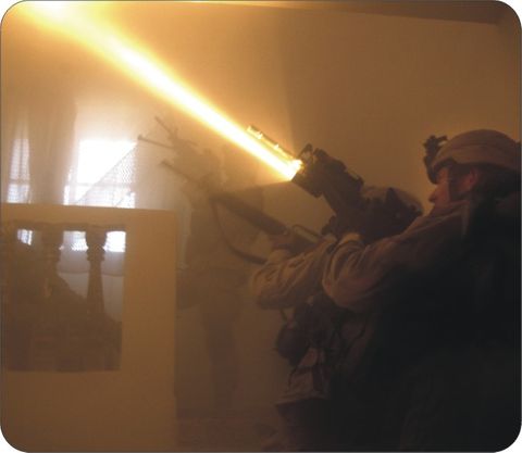 Insurgent House Clearing Mouse Pad