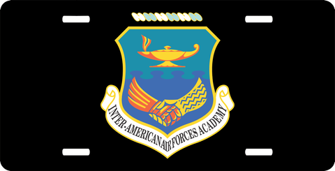Inter-American Air Force Academy License Plate