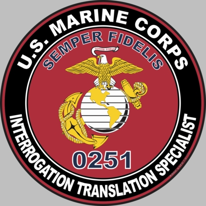 U.S.M.C. MOS 0251 Interrogation Translation Specialist Decal