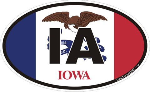Iowa Decal Sticker