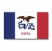 Iowa State Flag Vinyl Transfer Decal