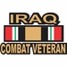 Iraq Combat Veteran Decal