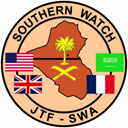 Iraq Southern Watch Sticker Decal