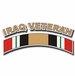 Iraq Veteran Ribbon Sticker Decal