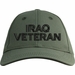 Iraq Veteran Text Only USA Cap