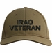 Iraq Veteran Text Only USA Cap