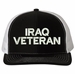 Iraq Veteran Text Only USA Mesh-Back Cap