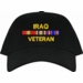 Iraq Veteran War Conflict 3-Ribbon Stack Made In USA Cap