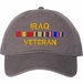 Iraq Veteran with Service Ribbons Unstructured Dad Cap