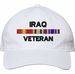 Iraq Veteran with Service Ribbons Unstructured Dad Cap