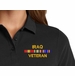 Iraq Veteran with Service Ribbons Women's Stain-Release Polo