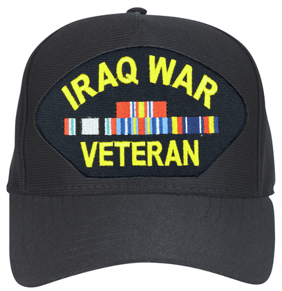 Iraq War Veteran With 4 Ribbons Cap