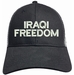 Iraqi Freedom Text Only Mesh-Back Ponytail Cap