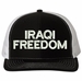 Iraqi Freedom Text Only USA Mesh-Back Cap