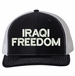 Iraqi Freedom Text Only USA Mesh-Back Cap