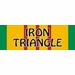 Iron Triangle Vietnam Decal Sticker
