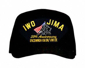 Iwo Jima 'Uncommon Valor' 50th Anniversary Ball Cap