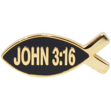 JOHN 3:16 Lapel Pin (1")