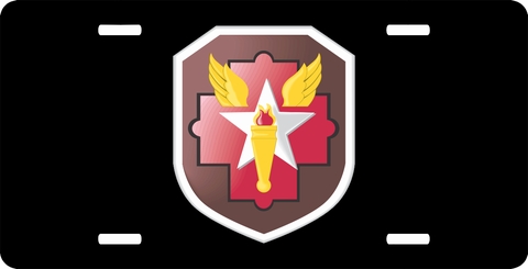 Joint Military Command License Plate