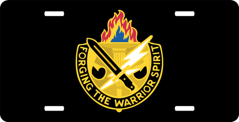 Joint Readiness Center Unit Crest License Plate