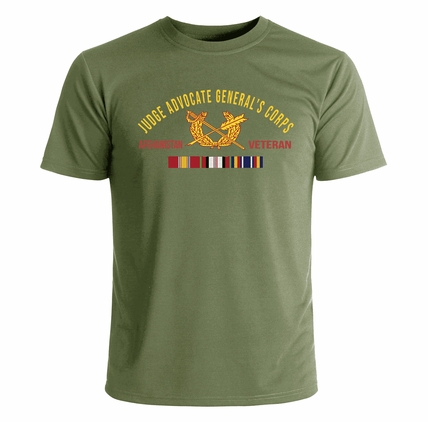 Judge Advocate General's Corps Afghanistan Veteran T-Shirt