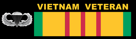Jump Wings Vietnam Bumper Sticker
