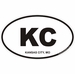 Kansas City Missouri Oval Decal