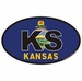 Kansas State Decal Sticker