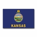 Kansas State Flag Vinyl Transfer Decal