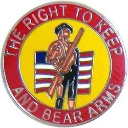 Keep & Bear Arms Lapel Pin