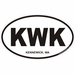 Kennewick Washington Oval Decal