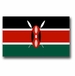 Kenya Flag Vinyl Transfer Decal