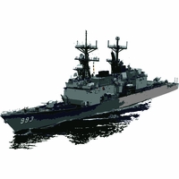 Kidd Class Destroyer Merchandise Thumbnail Illustration