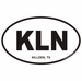 Killeen Texas Oval Decal