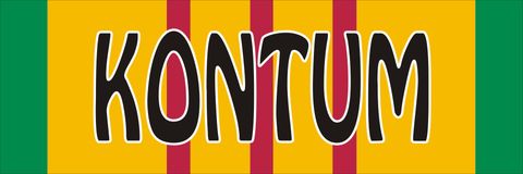 Kontum Vietnam Decal Sticker