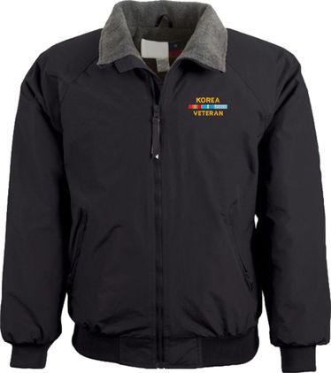 Korea Veteran Black 3-Season Jacket Large