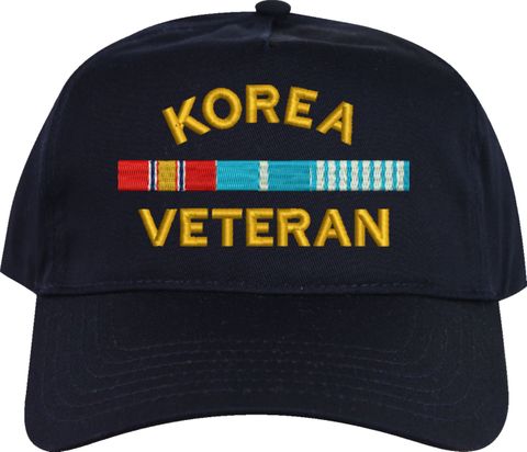Korea Veteran Embroidered Ball Cap