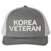 Korea Veteran Text Only USA Mesh-Back Cap
