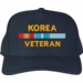 Korea Veteran War Conflict Ribbon Cap