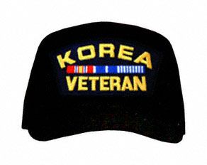 Korea Veteran with Ribbons Ball Cap