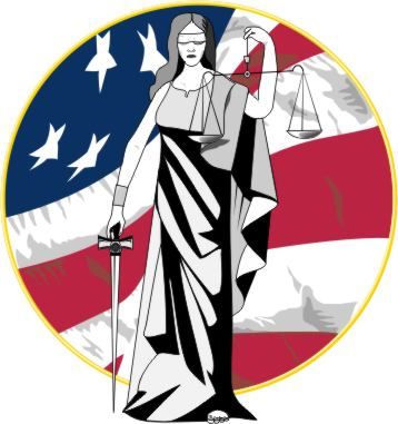 Lady Justice Decal