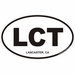 Lancaster California Oval Decal