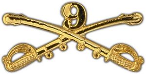 Large 9th Cavalry Lapel Pin