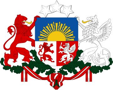 Lativa Coats Of Arms Decal