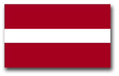 Latvia Flag Vinyl Transfer Decal