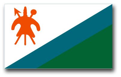 Lesotho Flag Vinyl Transfer Decal