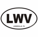 Lewisville Texas Oval Decal