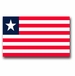 Liberia Flag Vinyl Transfer Decal